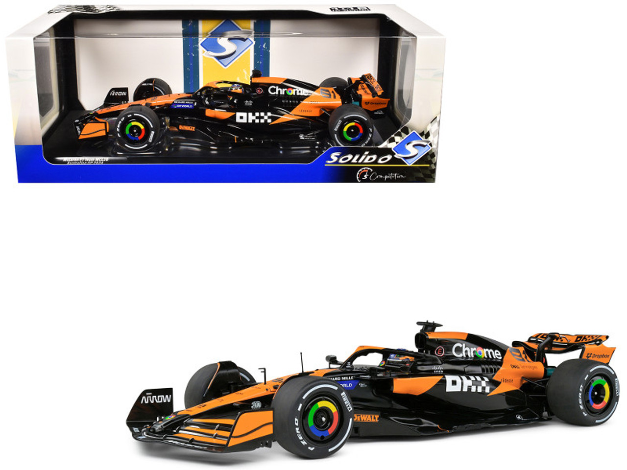 1/18 Solido 2024 Formula 1 McLaren F1 Team MCL38 #81 Oscar
