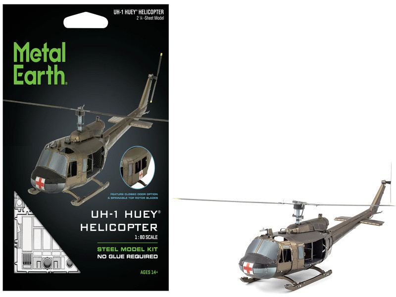 Model Kit Bell UH-1 Iroquois Helicopter 