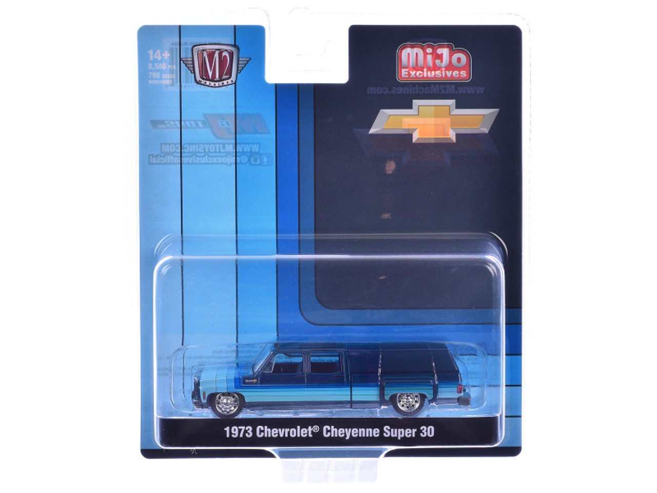 1/64 M2 Machines 1973 Chevrolet Cheyenne Super 30 Dually