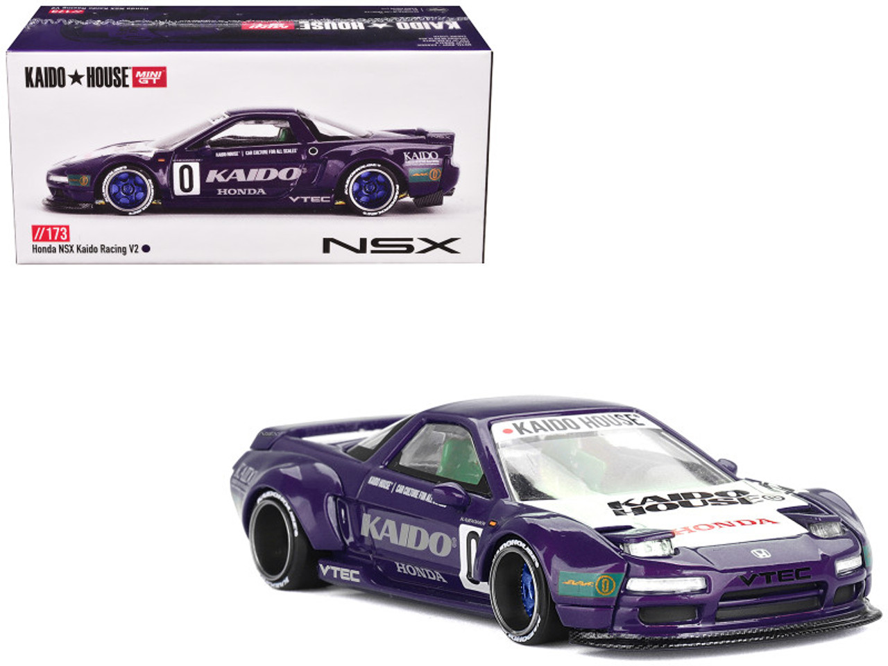 1/64 Kaido House Honda NSX Kaido Racing V2 (Purple) Diecast