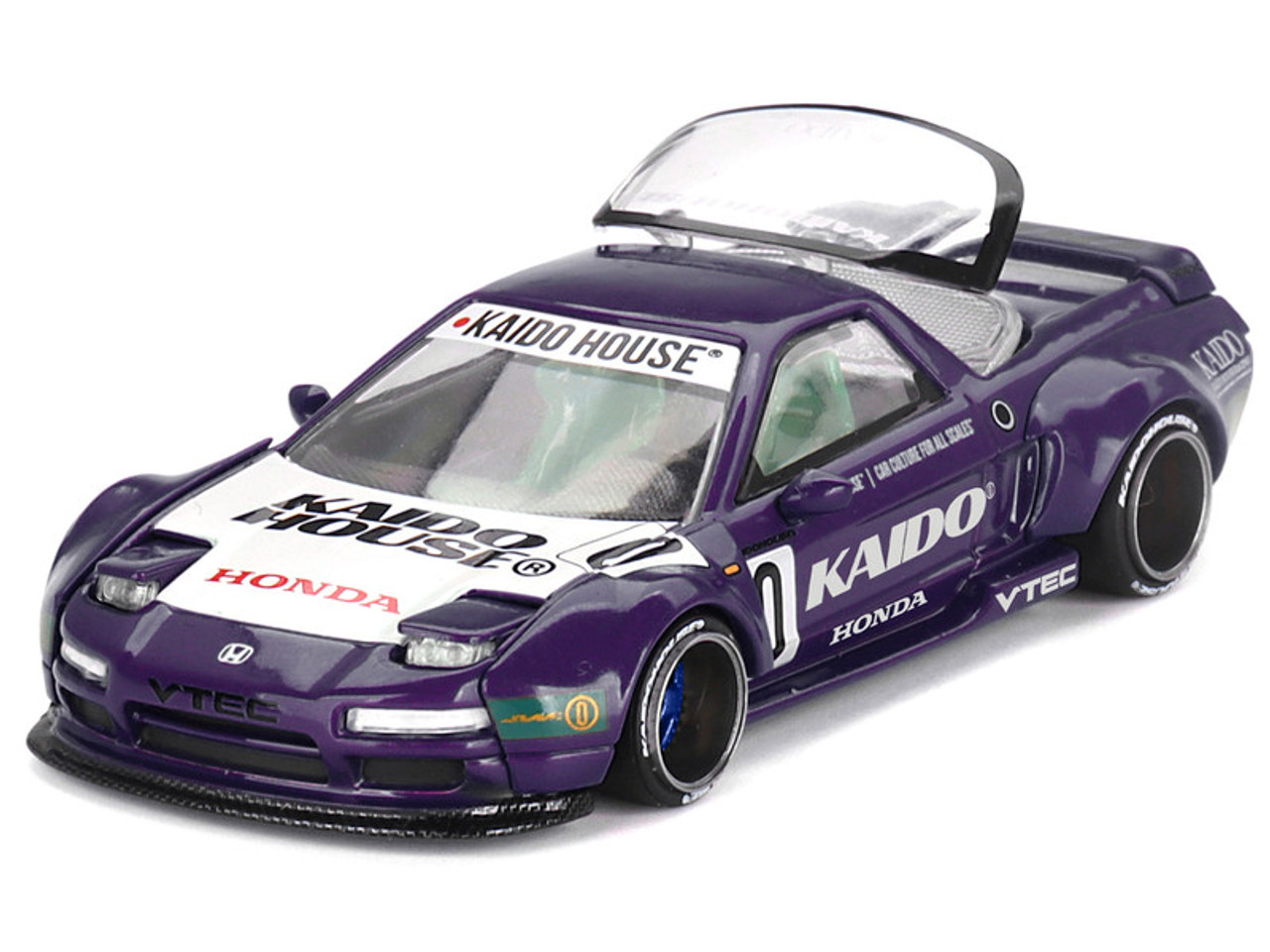 KAIDO HOUSE Honda NSX 1/64 ミニカー 街道ハウス Amazon | 1/64 MINI GT KAIDO HOUSE 街道ハウス NSX ホンダ 青