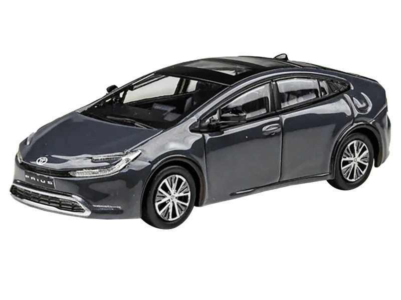 1/64 Paragon 2023 Toyota Prius (Guardian Grey) Diecast Car Model