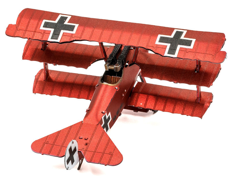 Model Kit Fokker Dr.I Triplane Fighter Aircraft 