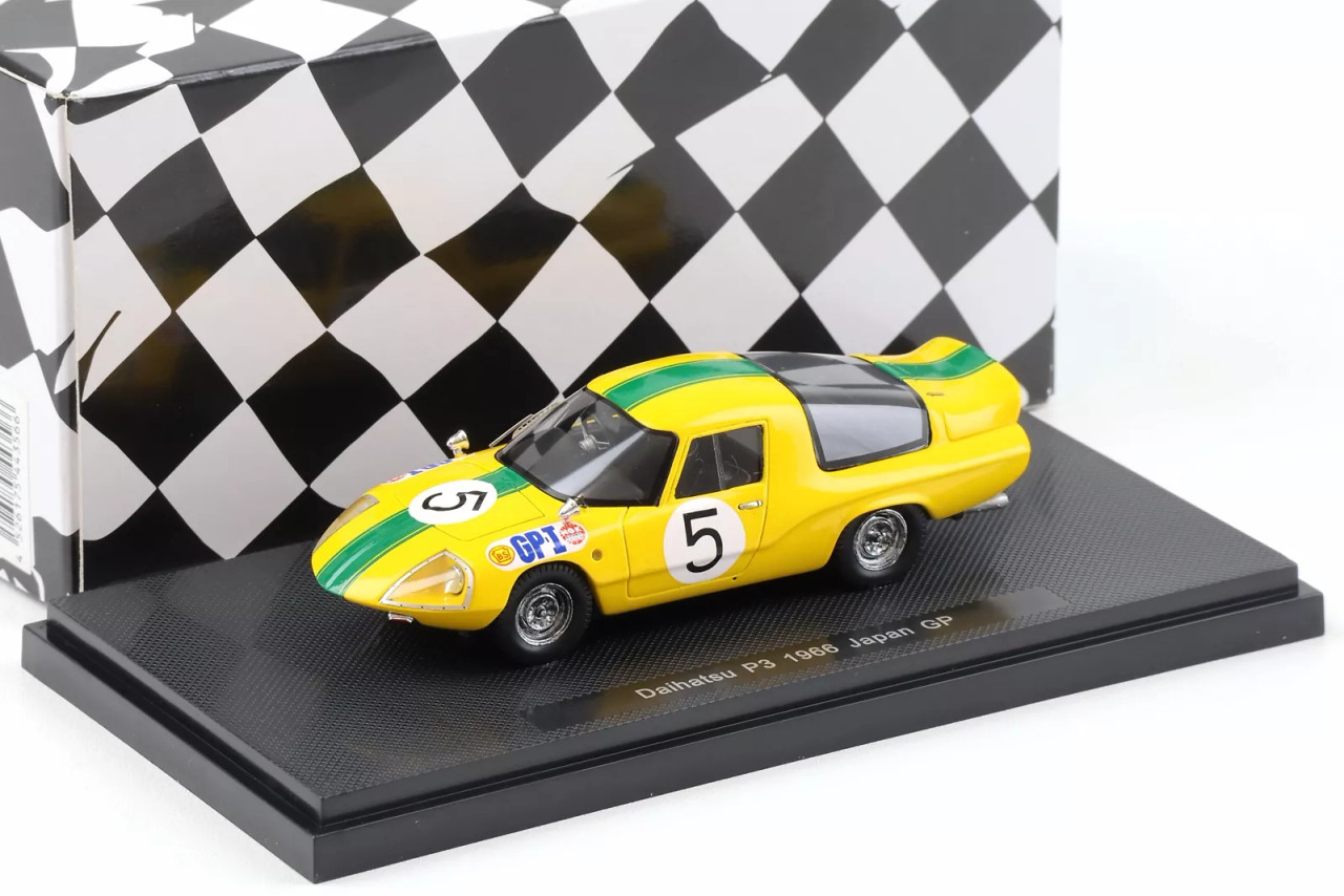 1/43 Ebbro 1966 Diahatsu P-3 #5 Japan GP Daihatsu Moftor Co