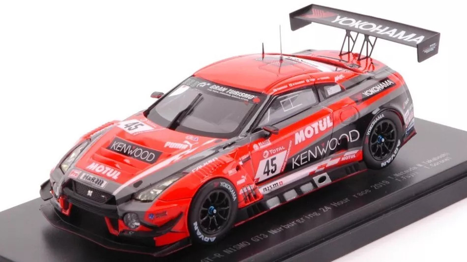 EBBRO GT-R LM 24Hours 2台セット 1/43 Ebbro 2019 Nissan GT-R Nismo GT3 #45 24h Nürburgring Car