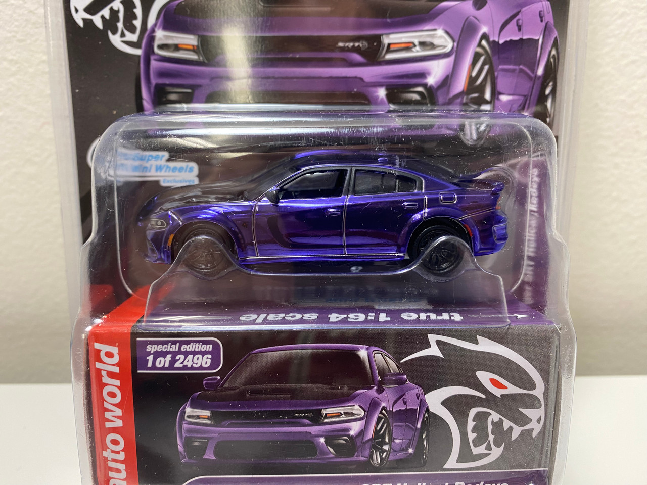 1/64 Auto World 2021 Dodge Charger SRT Hellcat Redeye (Purple