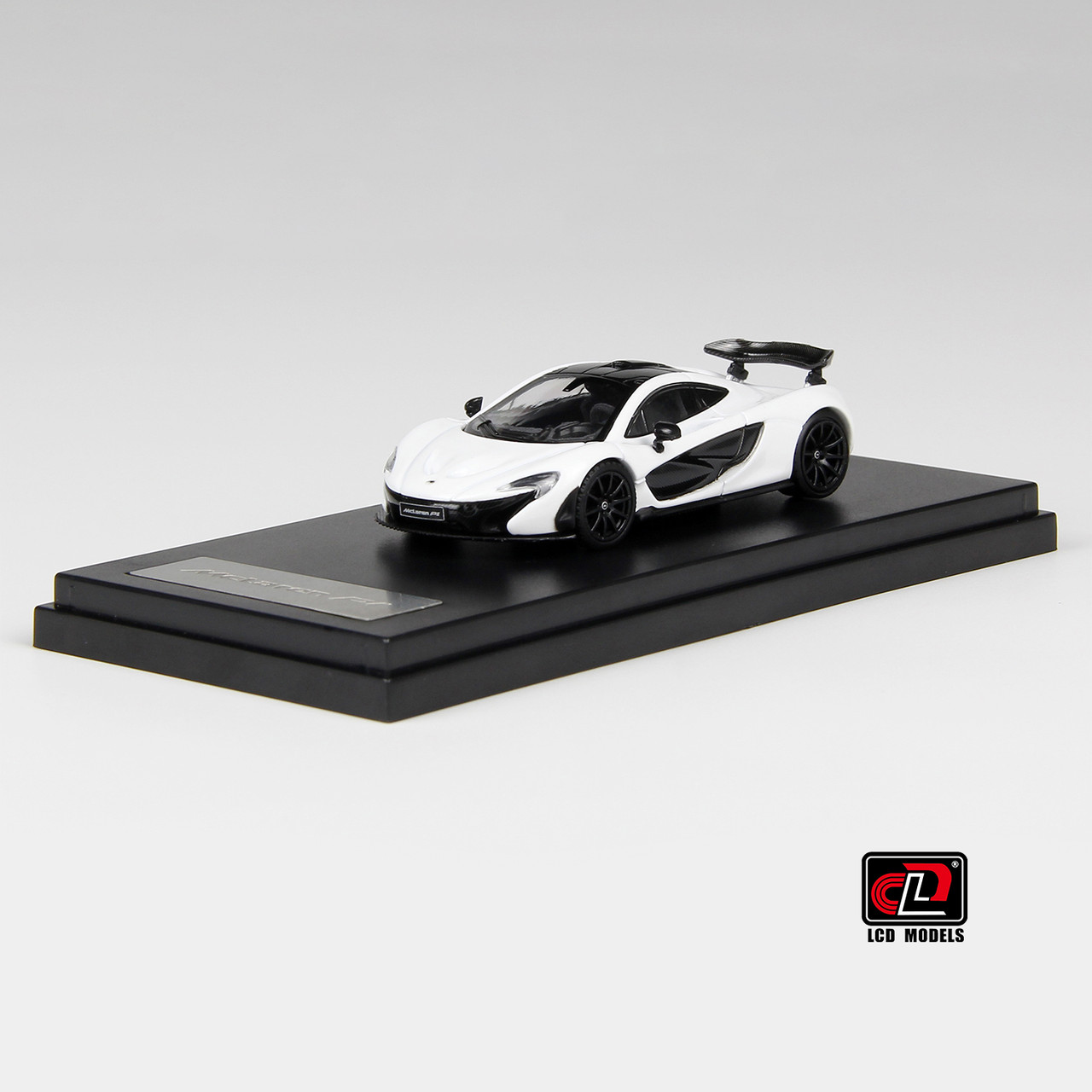 レジン製 1/64 マクラーレンP1 1/64 LCD McLaren P1 (White) Diecast Car Model - LIVECARMODEL.com