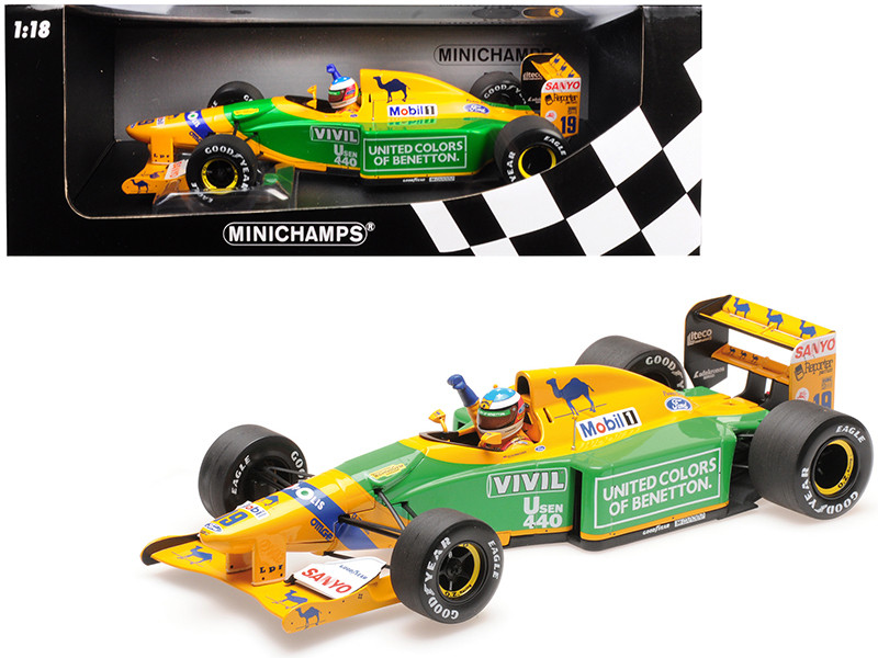 BENETTON B192 - MICHAEL SCHUMACHER COLLECTION - By MINICHAMPS