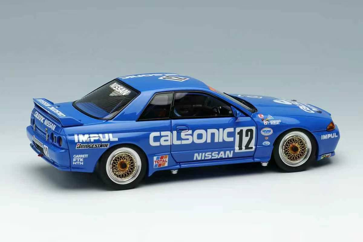 ミニカー Make up 1/43 Calsonic skyline GT-R Gr.A 1/43 Makeup 1990 Calsonic Nissan Skyline GT-R Gr.A JTC Nishi Nihon