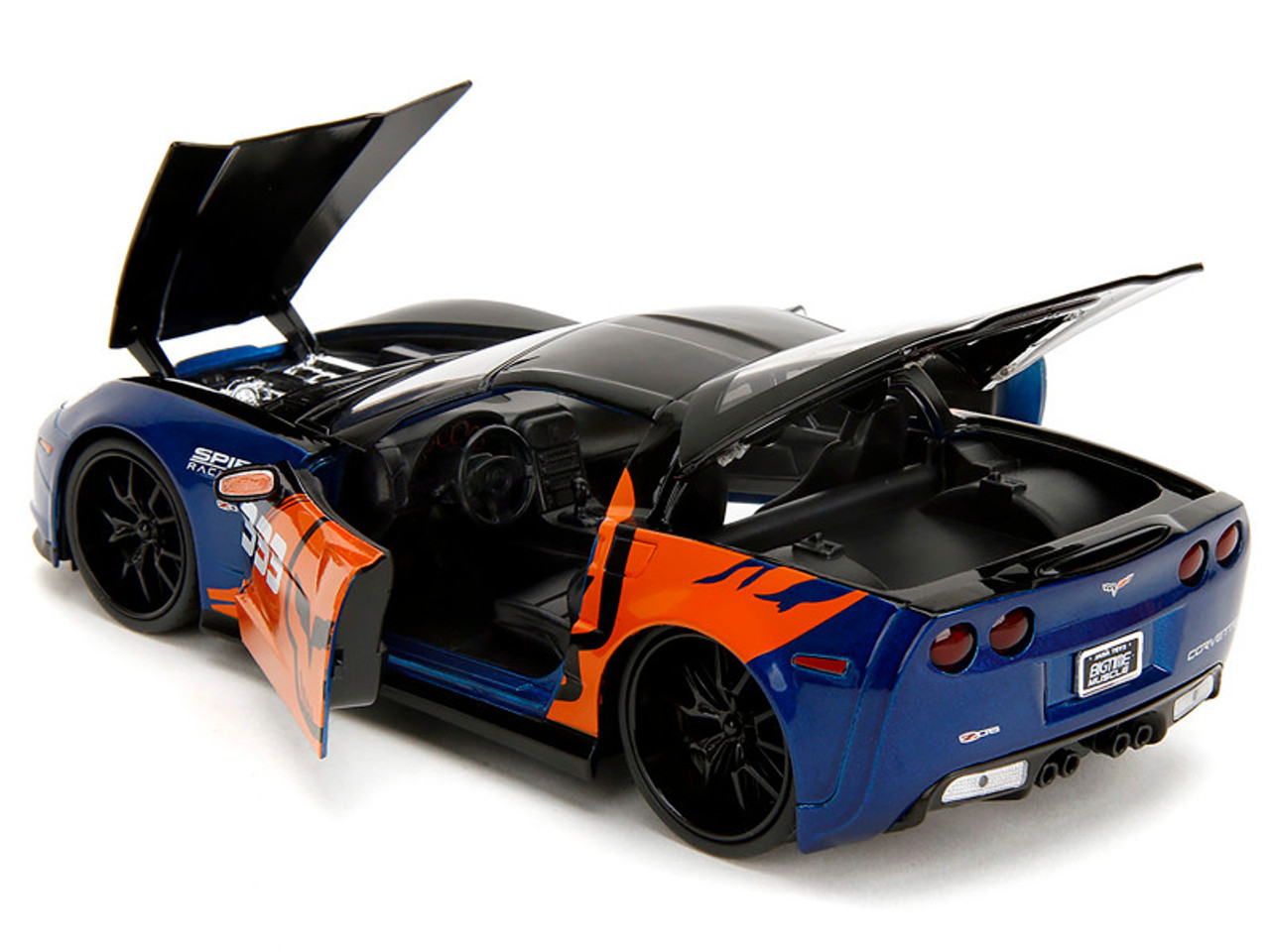 1/24 Jada 2006 Chevrolet Corvette C6 Z06 #333 Spirit Racing