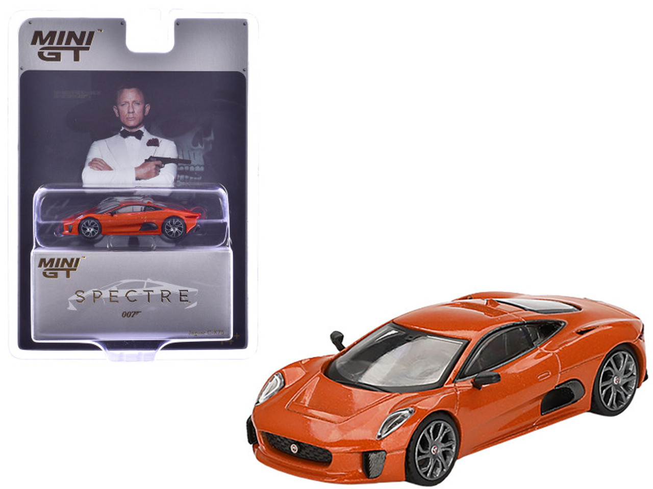 アリスト 1/64 Mini GT Jaguar C-X75 James Bond 007 