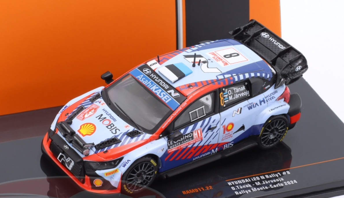 Hyundai i20 N WRC Rally1 ミニカー・車 Hyundai i20 N WRC Rally