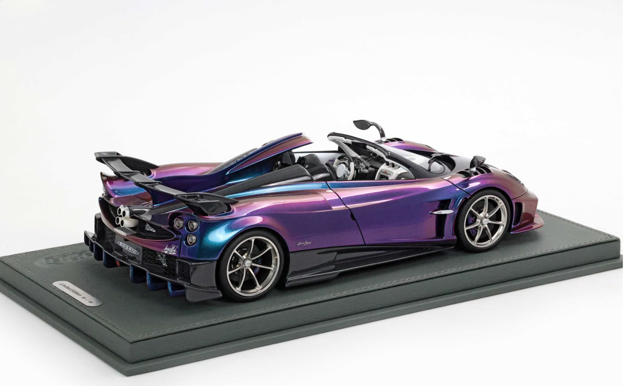 1/18 BBR Pagani Imola Roadster (Chameleon Purple) Car Model