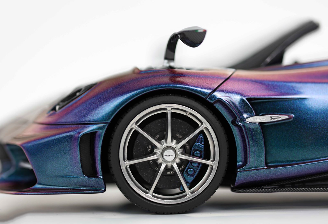 1/18 BBR Pagani Imola Roadster (Chameleon Purple) Car Model