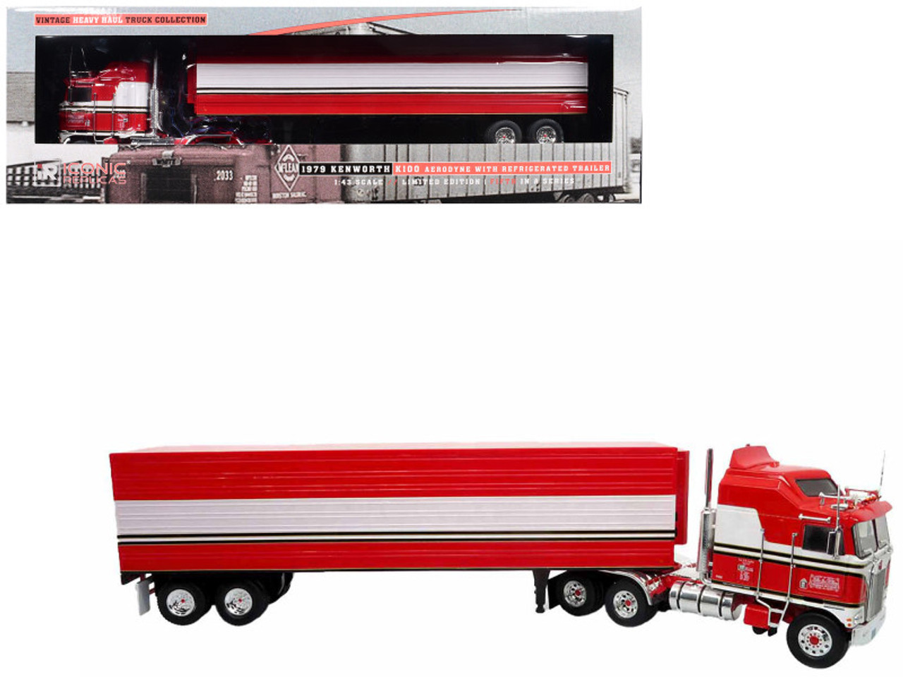1979 Kenworth K100 Aerodyne Tractor with Refrigerated