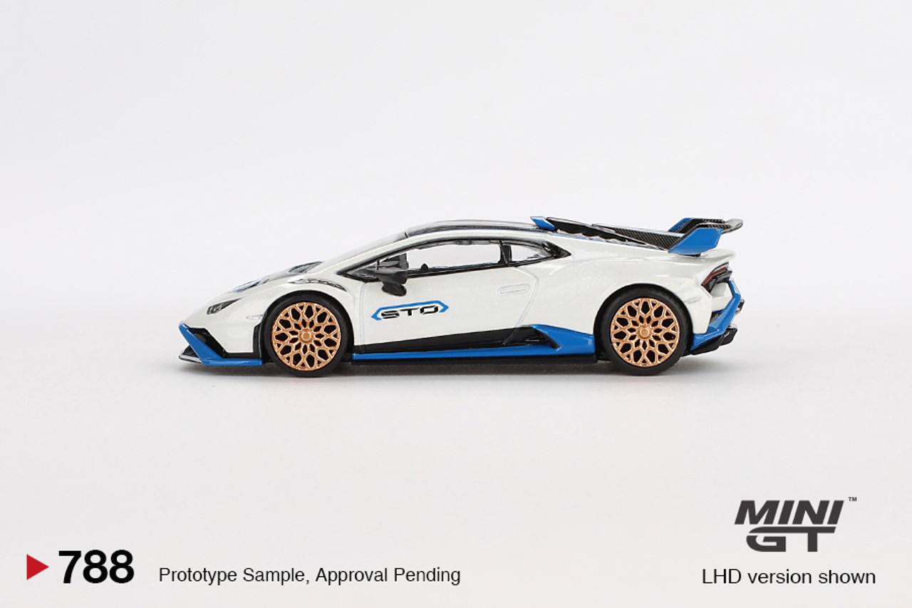 ^_^ 1/64 Mini GT Lamborghini Huracán STO (Bianco Asopo White