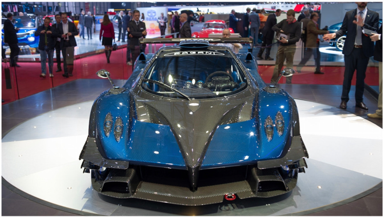 ピカソ 1/18 HH Model Pagani Zonda R & Evolution Specials (Blue