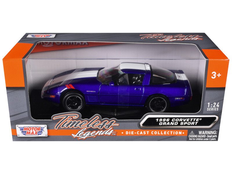 1996 Chevrolet Corvette Grand Sport Blue Metallic with White