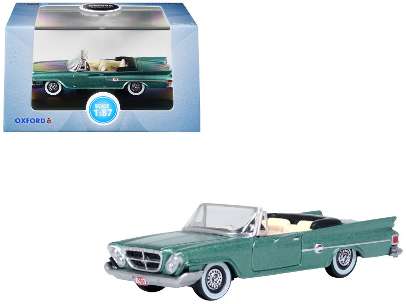1961 Chrysler 300 Convertible Pinewood Green Metallic 1/87 (HO