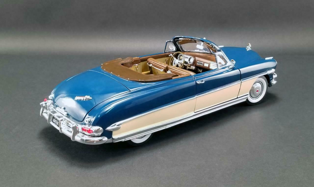 1/18 ACME 1952 Hudson Hornet Convertible (Blue/Cream) Diecast Car Model Limited