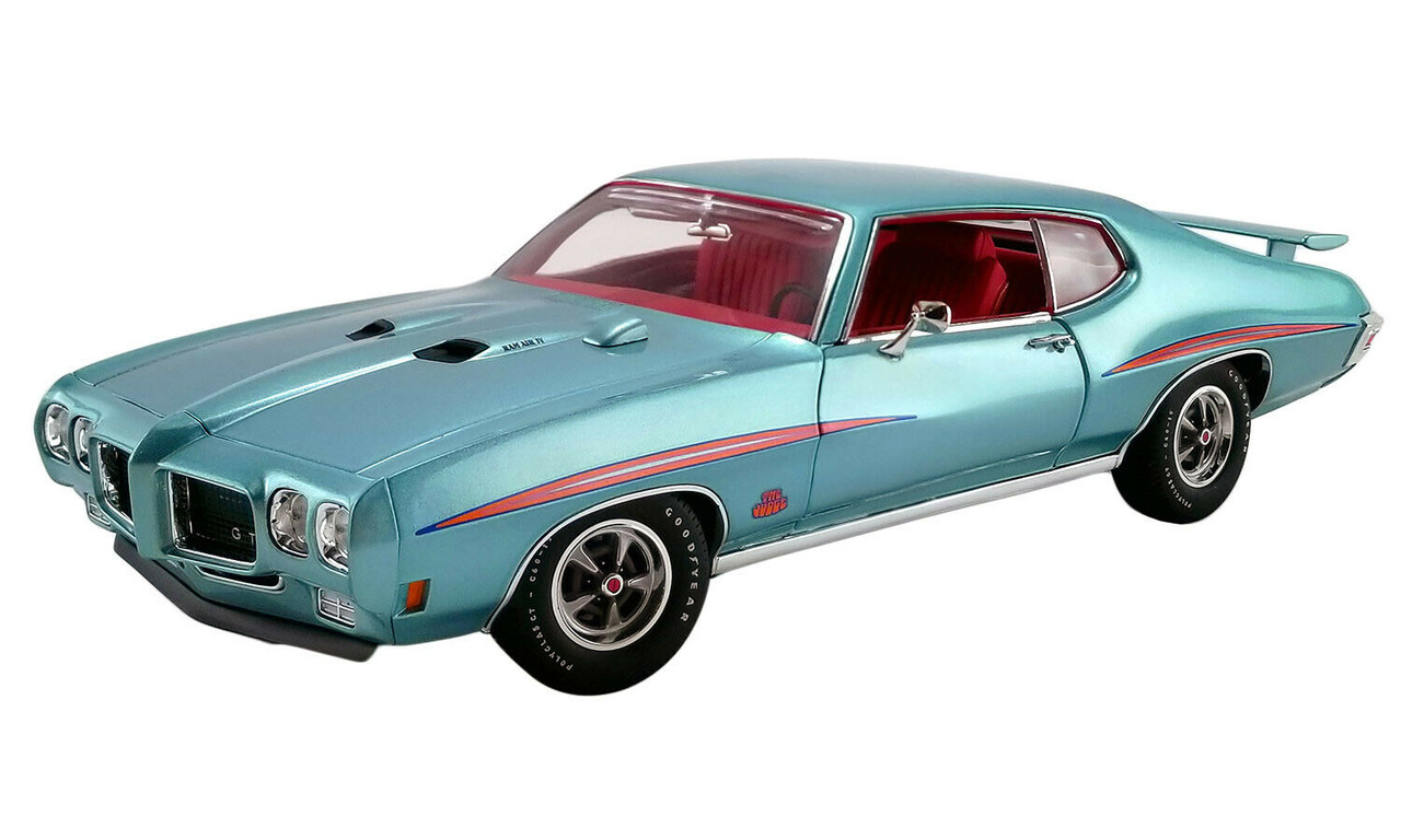 1/18 ACME 1970 Pontiac GTO The Judge (Light Blue Metallic) Diecast