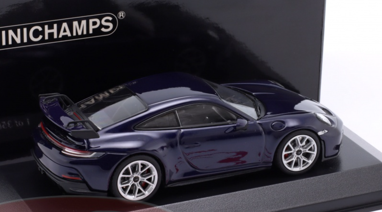 1/43 Minichamps 2021 Porsche 911 992 GT3 (Blue Metallic) Car Model
