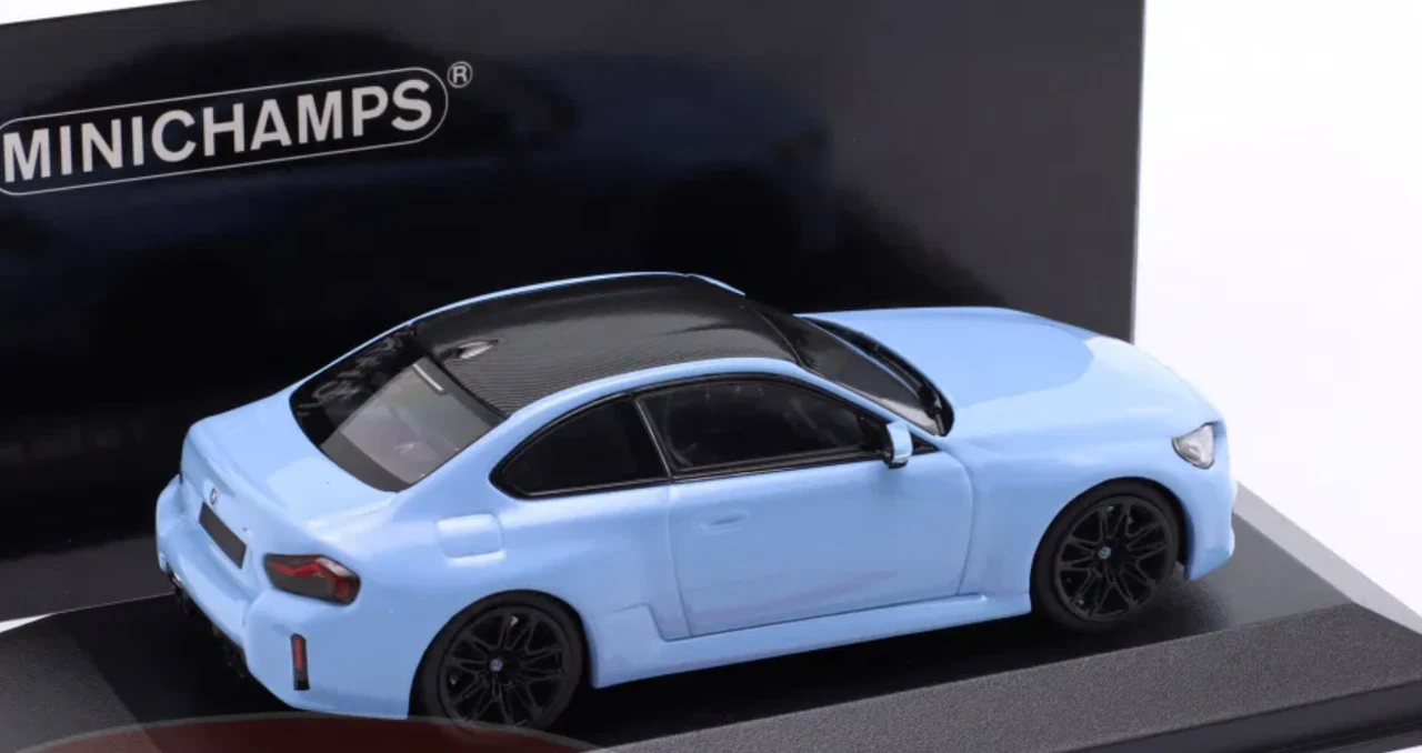 1/43 Minichamps 2023 BMW M2 G87 (Blue) Car Model