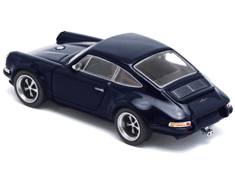 Porsche Singer Monaco Midnight Blue 1/64 Diecast Model Car by Pop