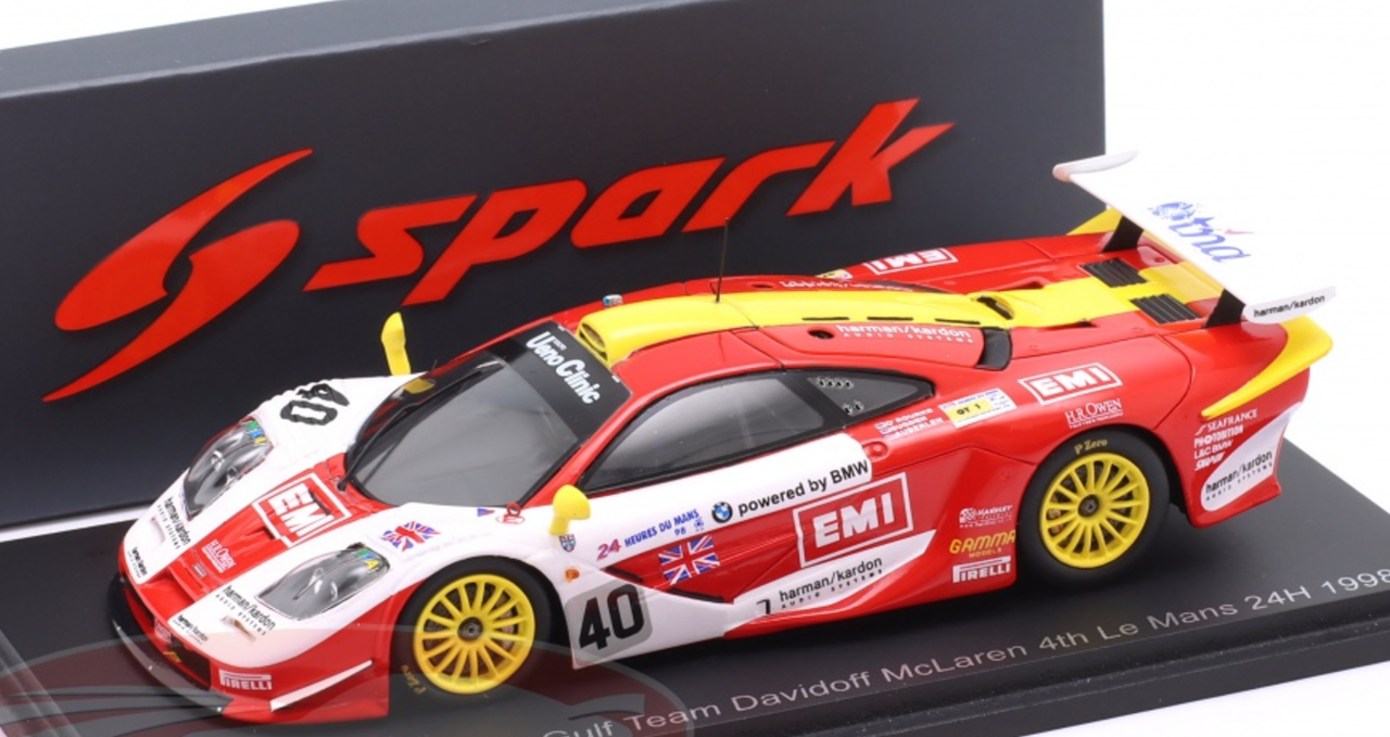 McLaren F1 GTR No.34 - Le Mans 1996 Second F1 home - looks