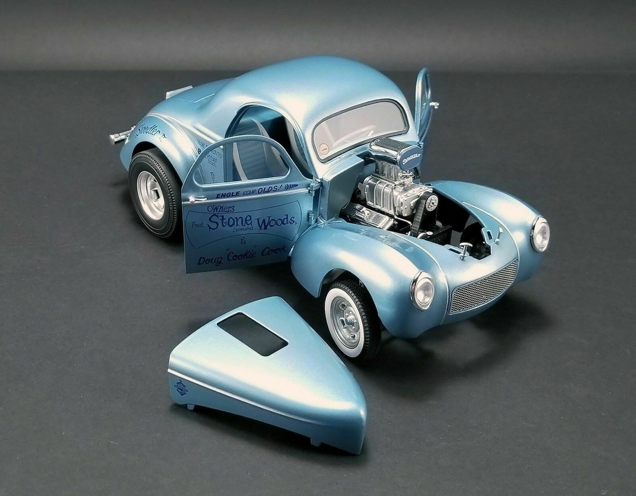 1/18 ACME 1941 Gasser Swindler II (Blue) - Stone Woods Cook Diecast Car Model