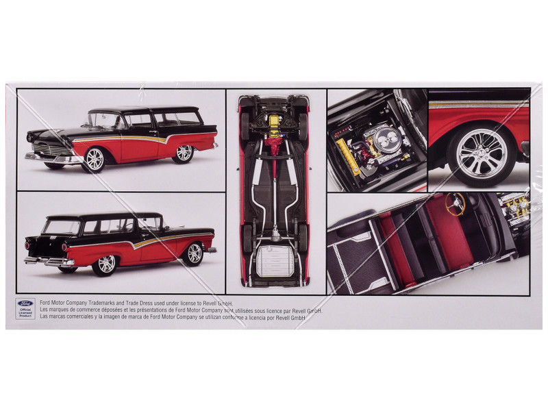 Level 5 Model Kit 1957 Ford Del Rio Ranch Wagon 2-in-1 Kit 1/25