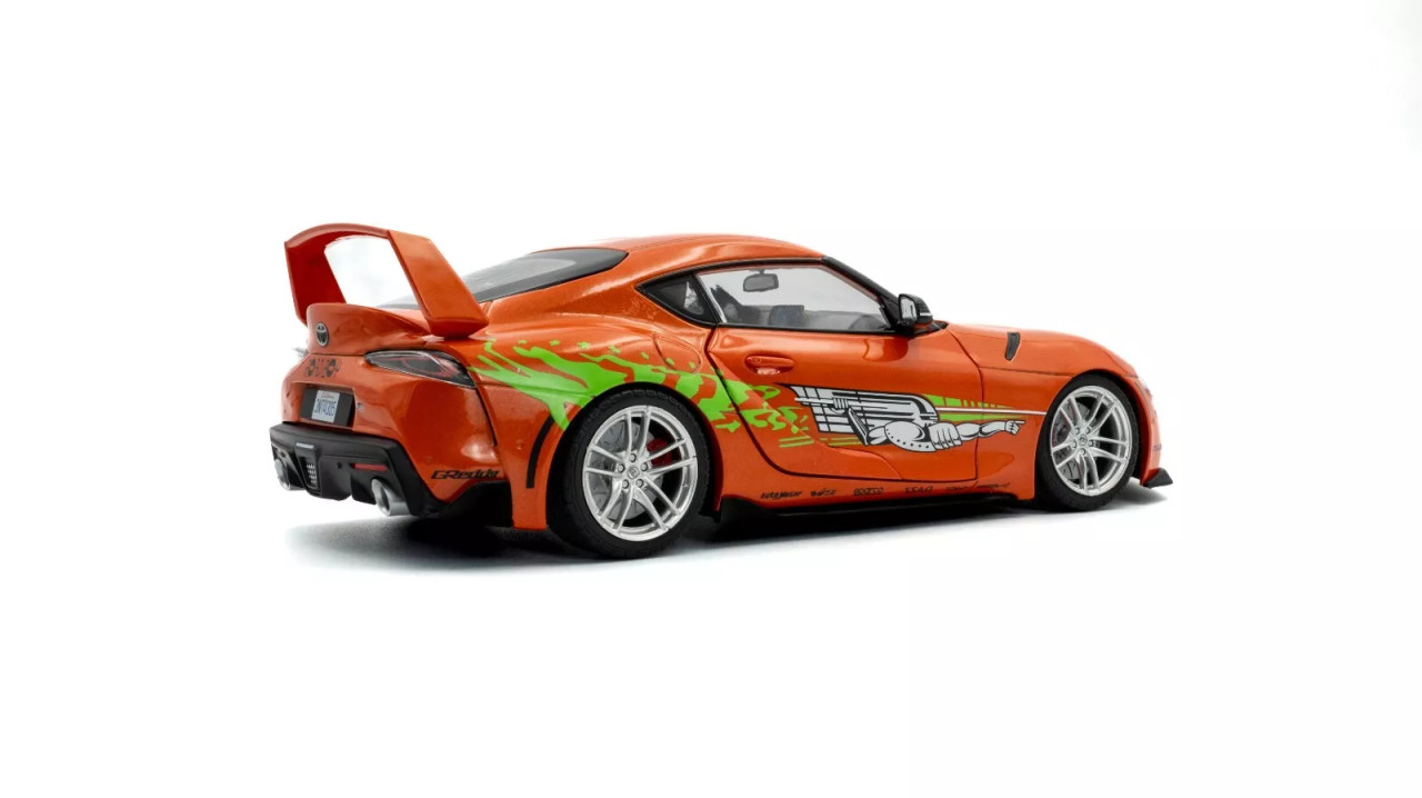 1/18 Solido 2024 Toyota GR Supra Tribute (Orange) Diecast Car