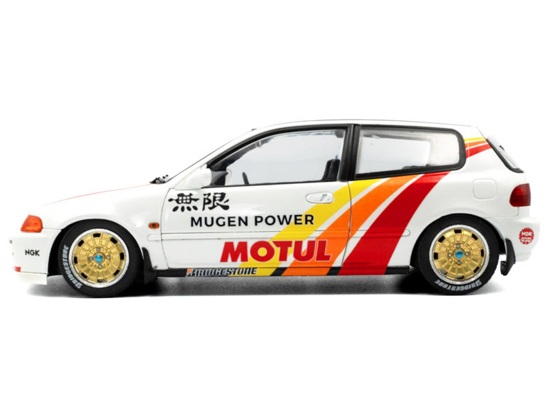 1/18 Solido 1992 Honda Civic EG6 Solido Works Mugen Racing (White