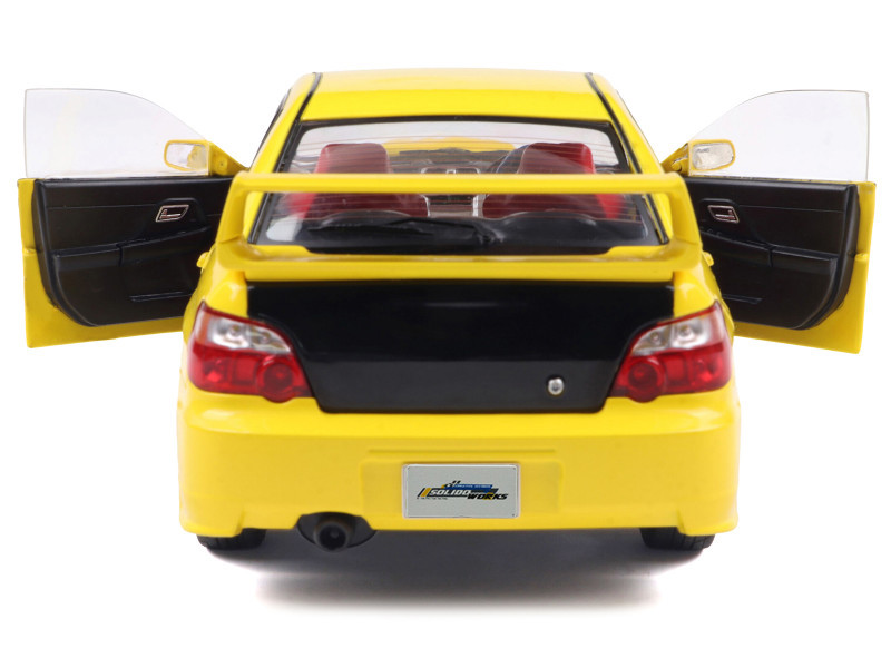 1/18 Solido 2003 Subaru Impreza WRX STi Streetfighers (Yellow