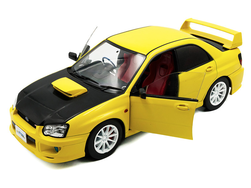 1/18 Solido 2003 Subaru Impreza WRX STi Streetfighers (Yellow) Diecast Car Model