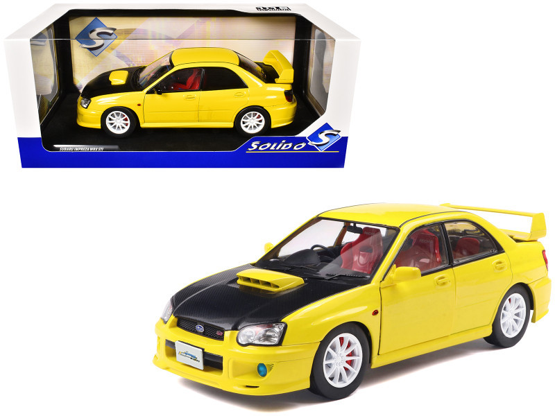1/18 Solido 2003 Subaru Impreza WRX STi Streetfighers (Yellow