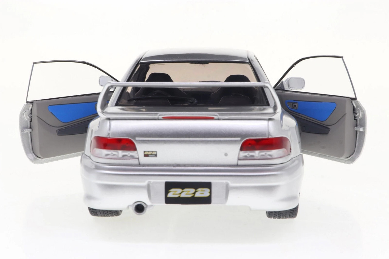 1/18 Solido 1998 Subaru Impreza 22B (Silver) Diecast Car Model