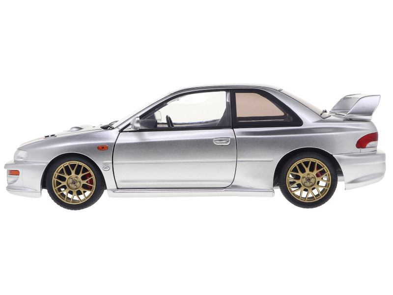 1/18 Solido 1998 Subaru Impreza 22B (Silver) Diecast Car Model