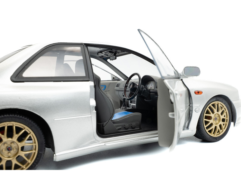1/18 Solido 1998 Subaru Impreza 22B (Silver) Diecast Car Model