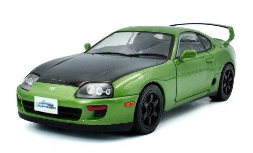 1/18 Solido 1993 Toyota Supra MK4 A80 (Green) Diecast Car Model