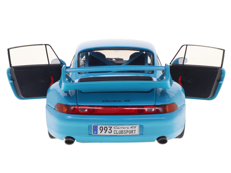 1/18 Solido 1997 Porsche 911 993 Clubsport (Riviera Blue) Diecast