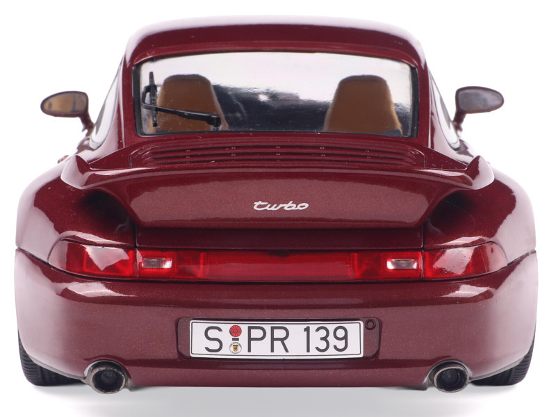 1/18 Solido 1997 Porsche 911 993 Turbo (Arena Red) Diecast Car