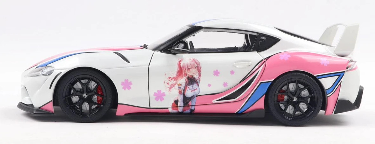 1/18 Solido 2024 Toyota GR Supra Solido Works Itasha (White
