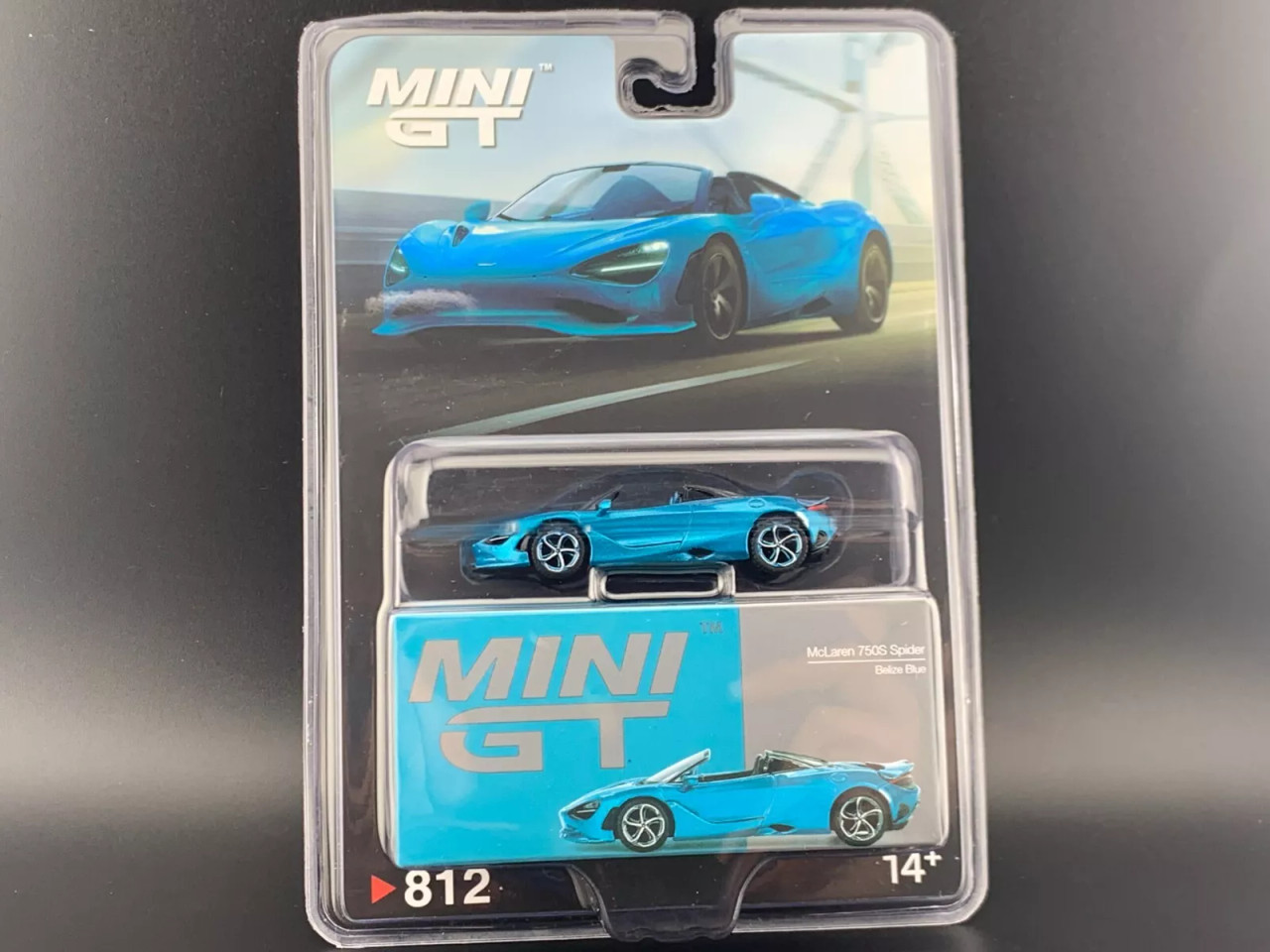 MINI GT　マクラーレン F1 (コバルトブルー) (チェイスカー) MINI GT 1/64 マクラーレン F1 コバルトブルー ガリバー