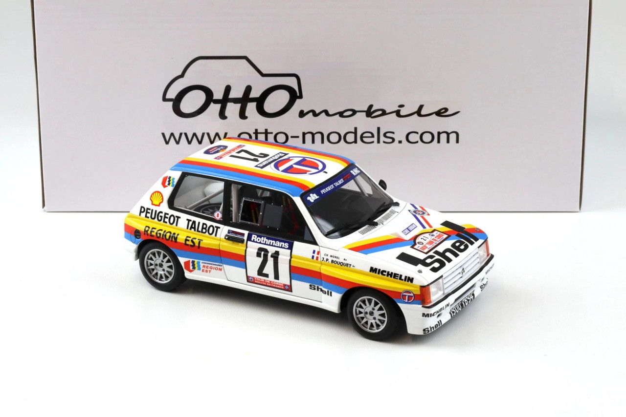 1/18 OTTO 1985 Talbot Samba Rallye Gr.B Tour de Corse #21 Car
