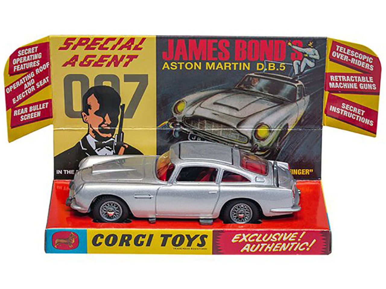 ミニチャンプス　Aston Martin DB5 007 GOLDFINGER MINI GT Aston Martin DB5 “Goldfinger” & 