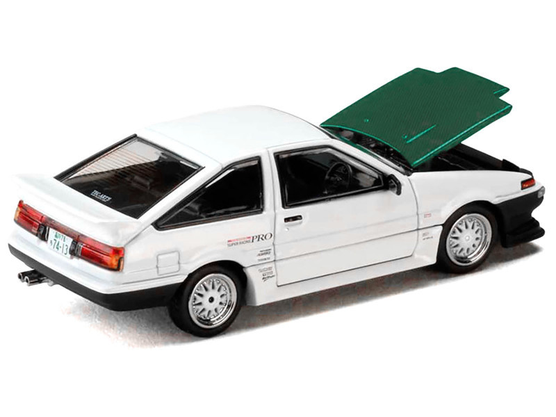 1/64 Hobby Japan Toyota Sprinter Trueno (AE86) (White with Dori