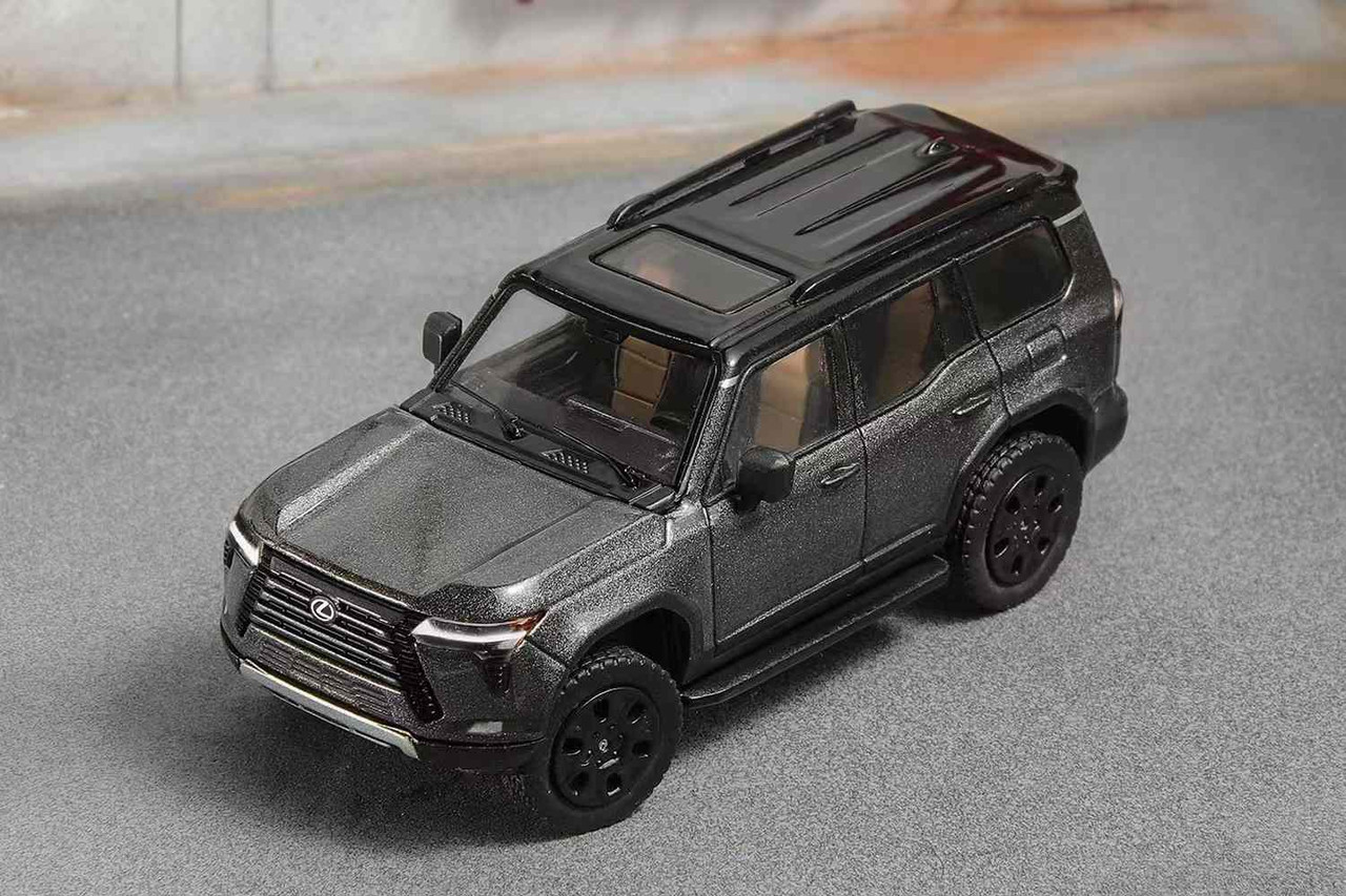 ミニカー G.C.D 1/64 LEXUS GX550 Over Trail LHD 1/64 GCD Lexus GX550 (Grey) Diecast Car Model - LIVECARMODEL.com