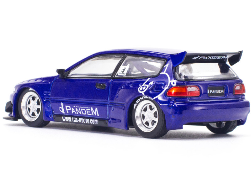 Pandem Civic EG6 RHD (Right Hand Drive) Blue Metallic 