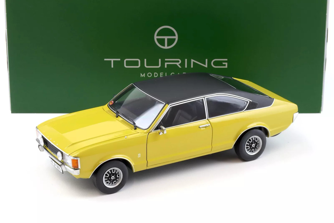 セレクトG 1/18 Touring 1975 Ford Granada Consul Coupe Serie 2 (Yellow